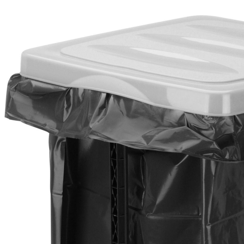 Professional 60L Dustbin Holder with Lid and Clamps