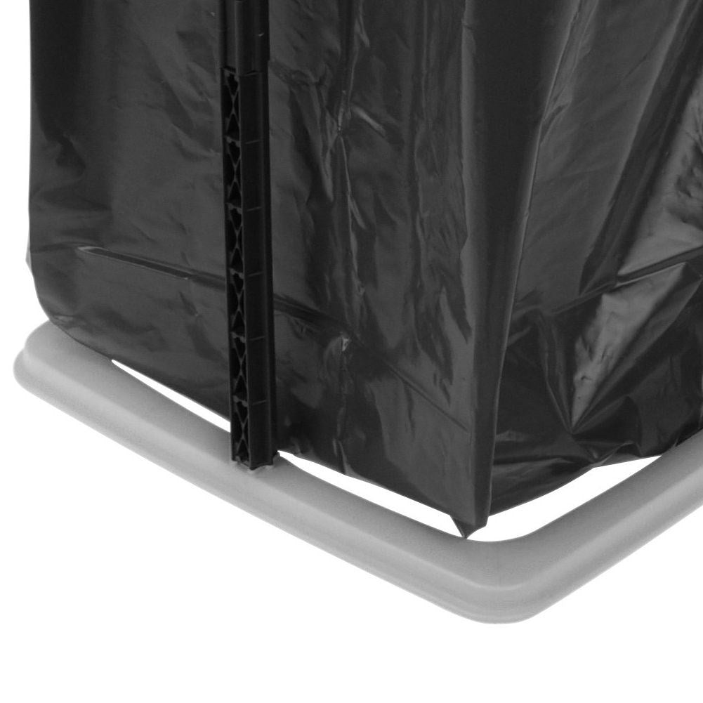 Professional 60L Dustbin Holder with Lid and Clamps