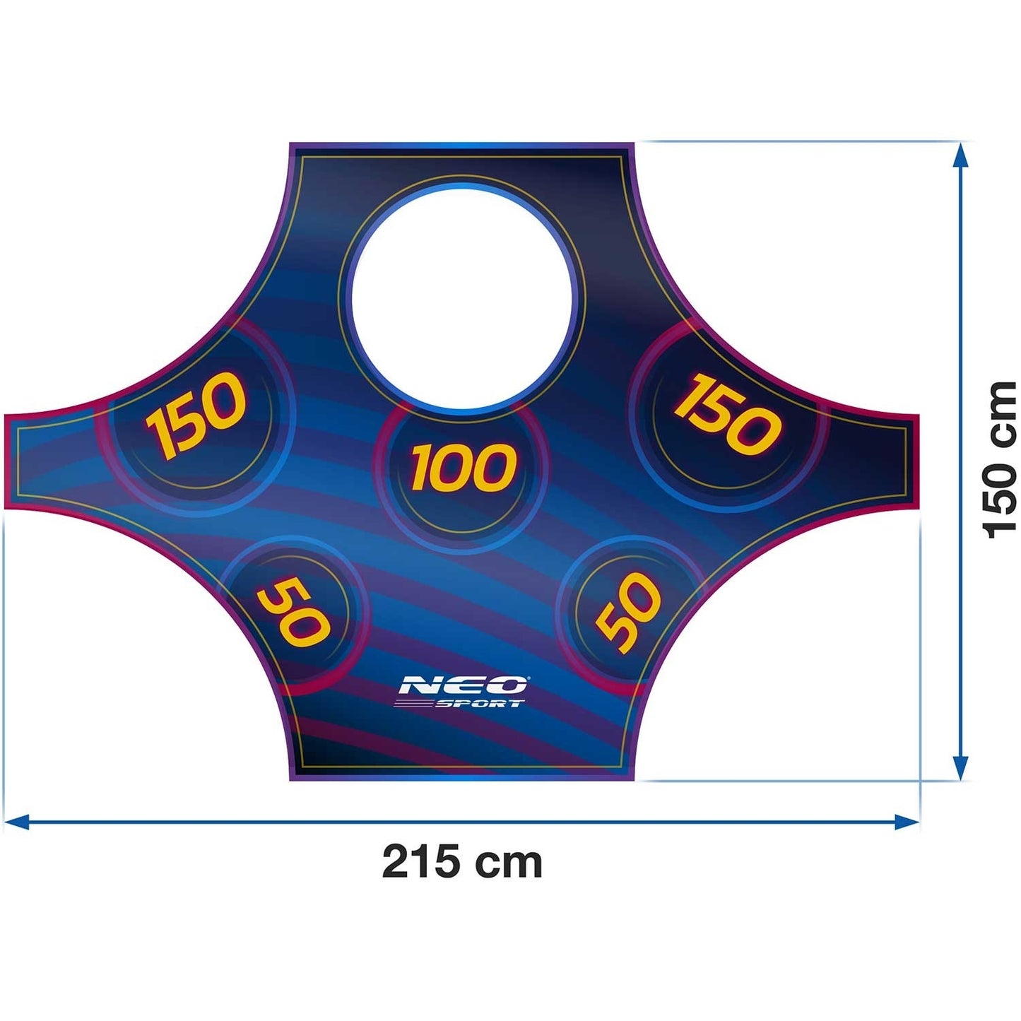 Professional Goal Mats Neo-Sport 180 x 120 cm""