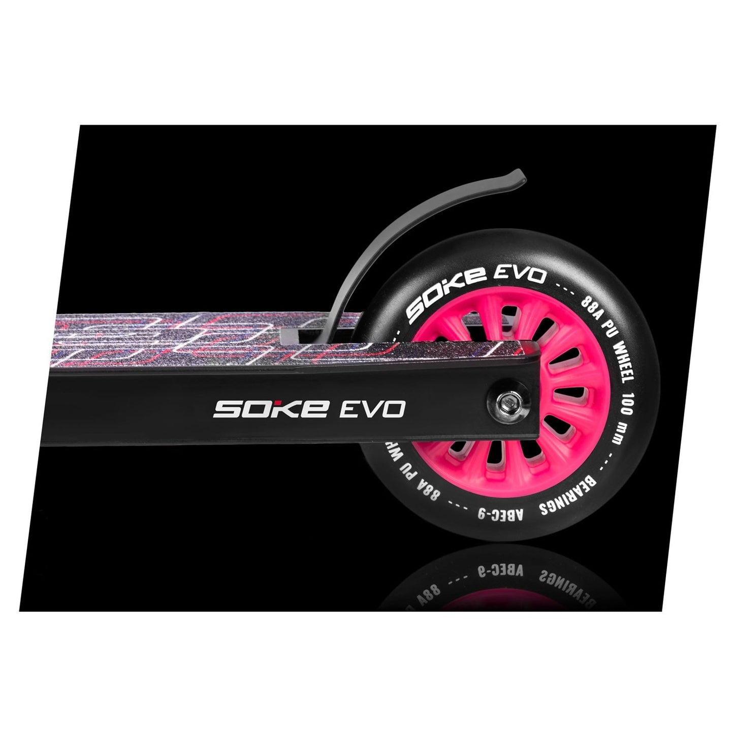 Professional Stunt Kick Bike SOKE EVO Ruby Red