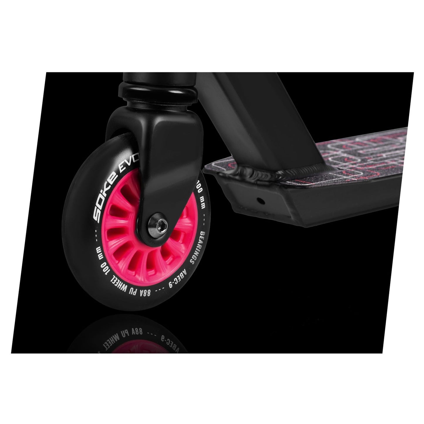 Professional Stunt Kick Bike SOKE EVO Ruby Red