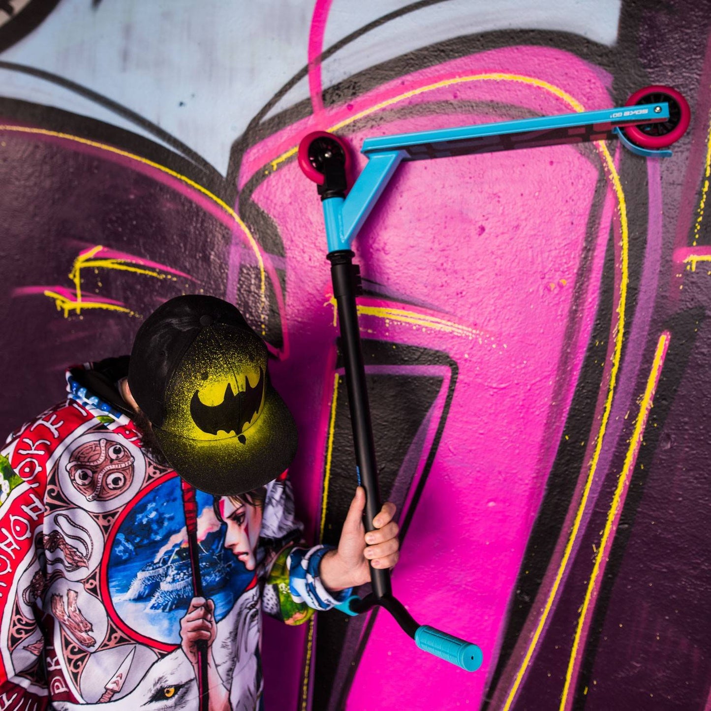 Professional Trick Kick Bike SOKE GO! turquoise
