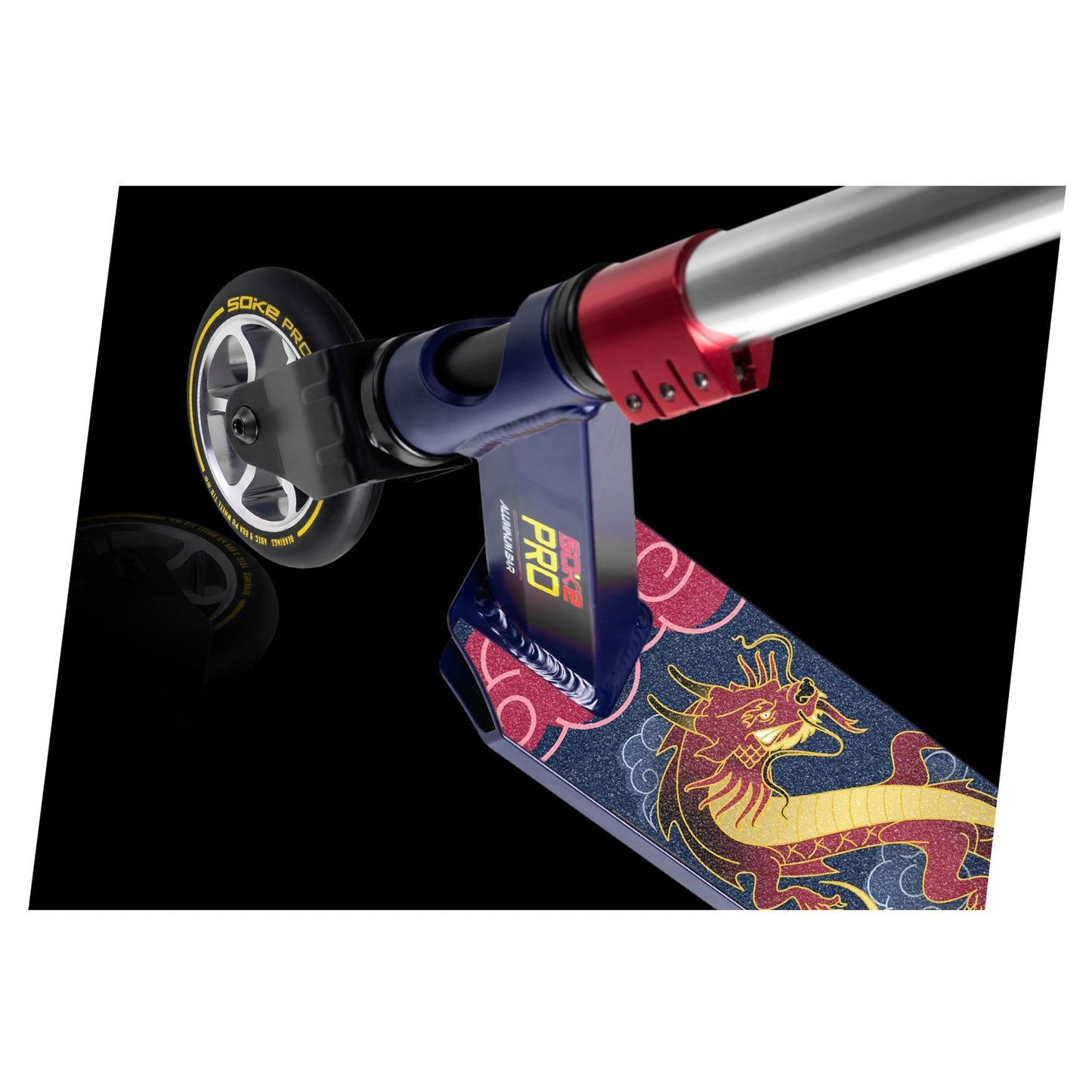 Professional Trick Kick Bike SOKE PRO Blue/Red