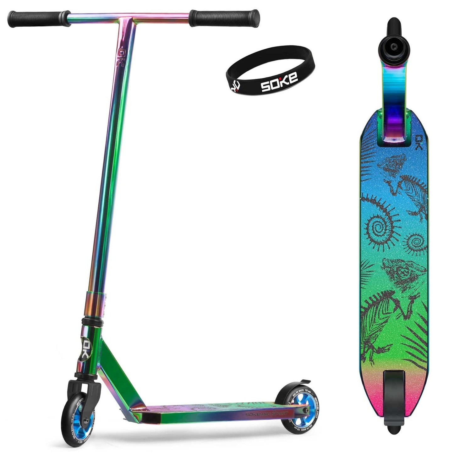Professional Trick Kick Bike SOKE PRO Street Neochrome