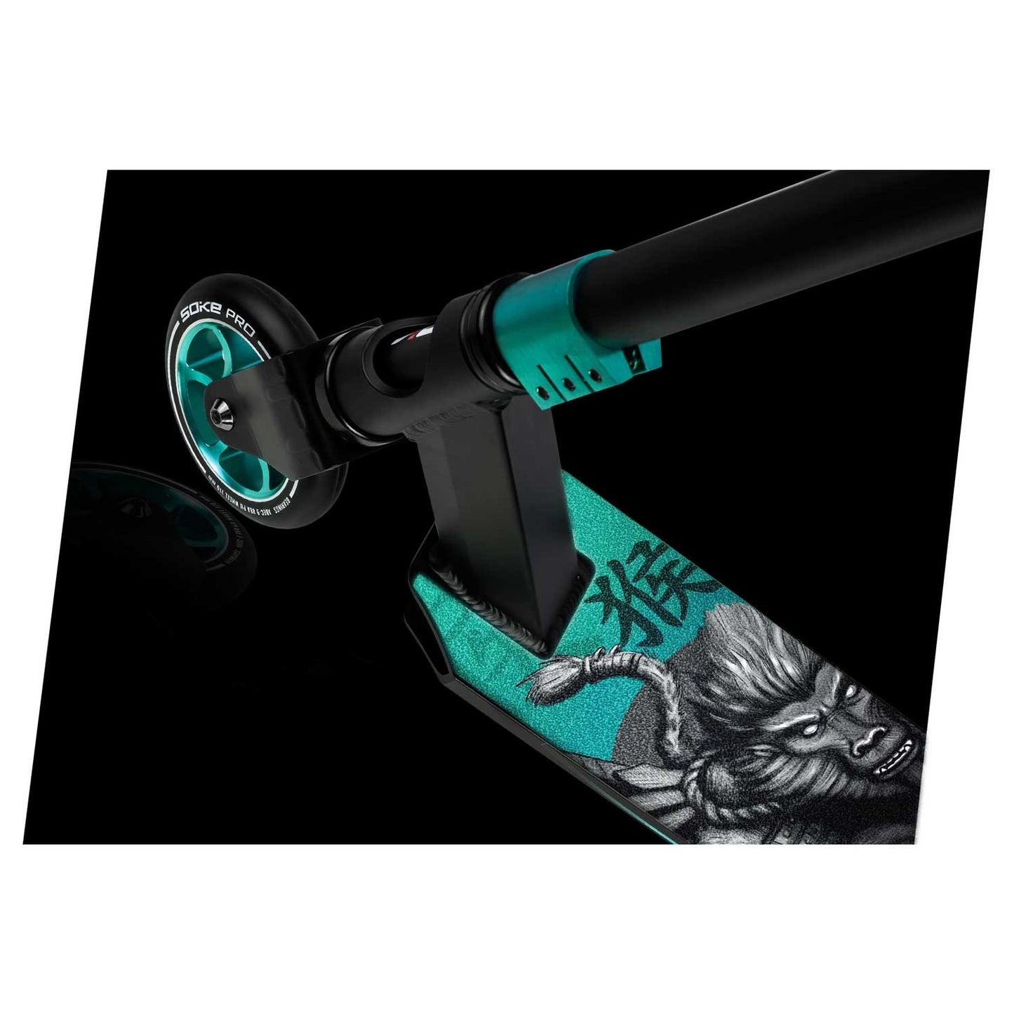 Professional Trick Scooter SOKE PRO Turquoise