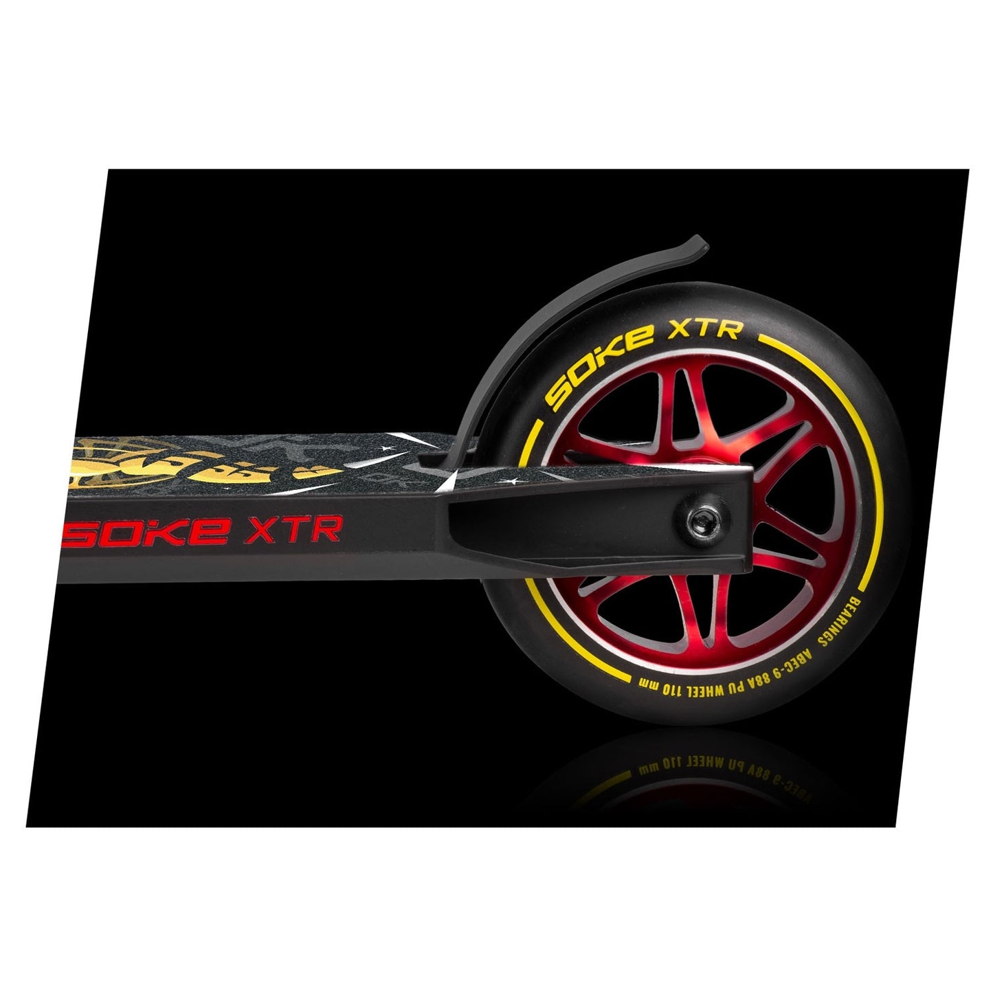 Professional Trick Scooter SOKE XTR Black/Yellow