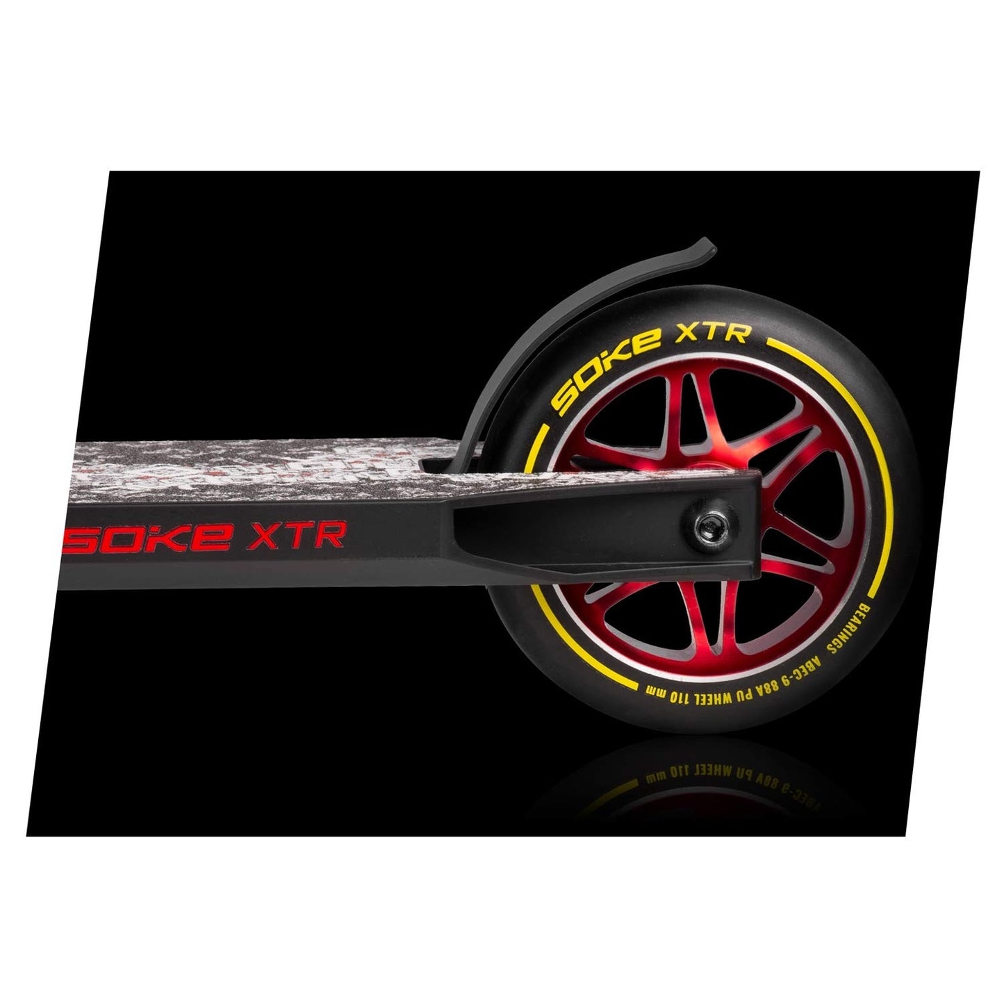 Professional Trick Scooter SOKE XTR Black-Yellow
