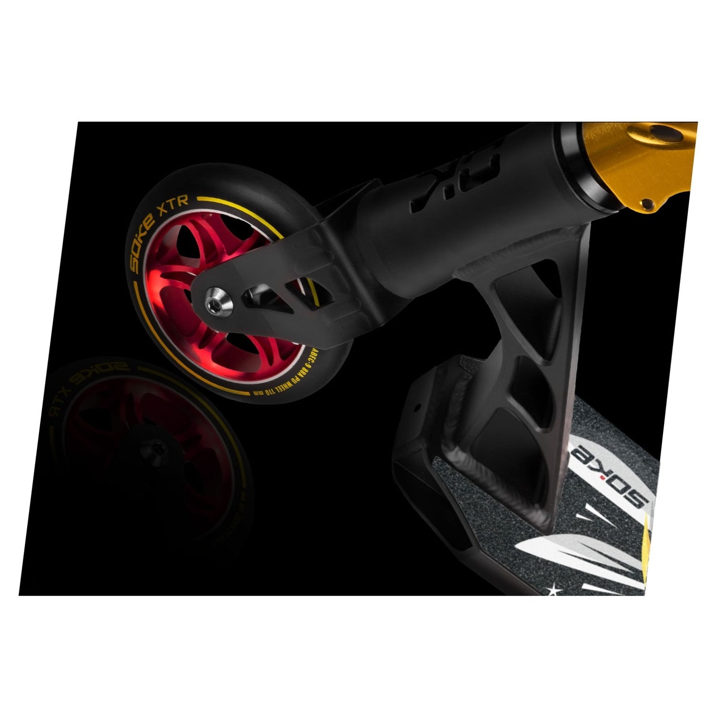 Professional Trick Scooter SOKE XTR Black/Yellow
