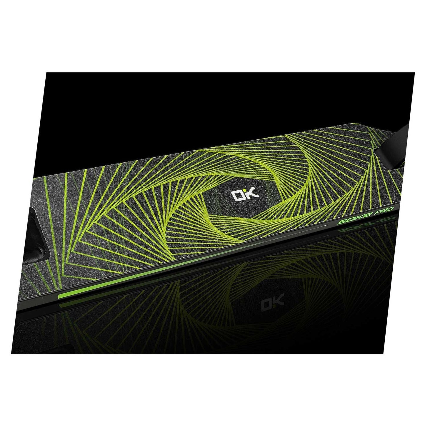 Professional Trick-kick bike SOKE PRO Yellow-Green