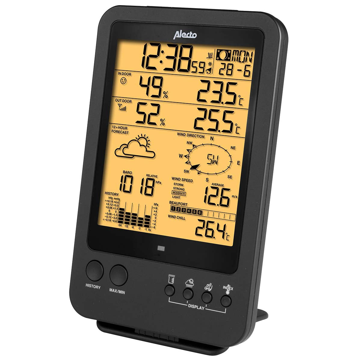 Professional Wireless Weather Station with Sensor
