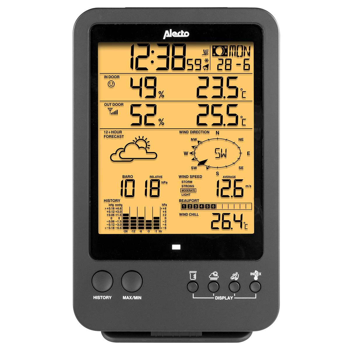 Professional Wireless Weather Station with Sensor
