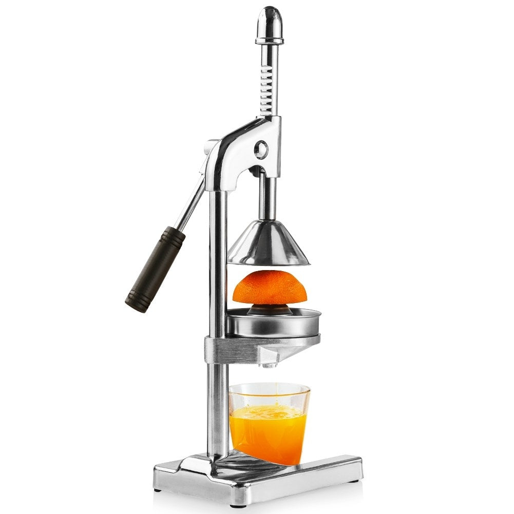 Professional citrus and pomegranate press in stainless steel