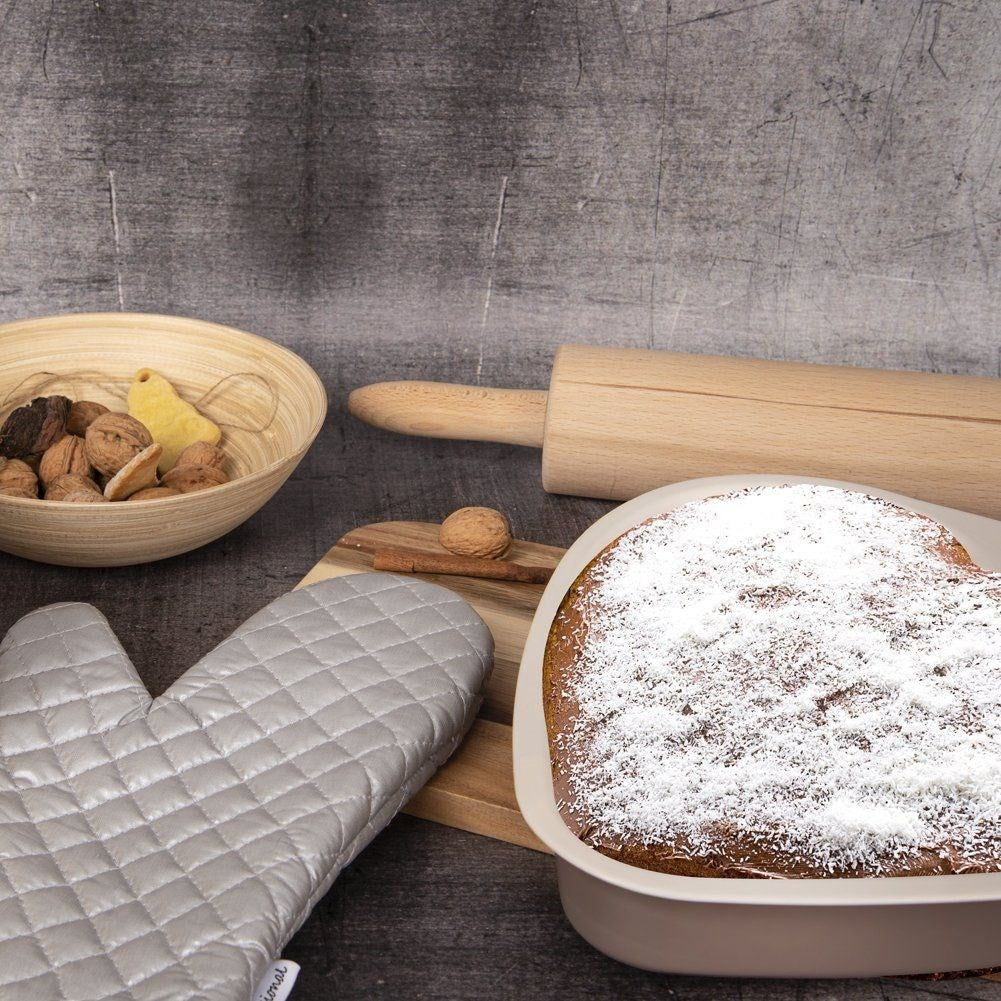 Professional kitchen glove in Teflon-treated cotton