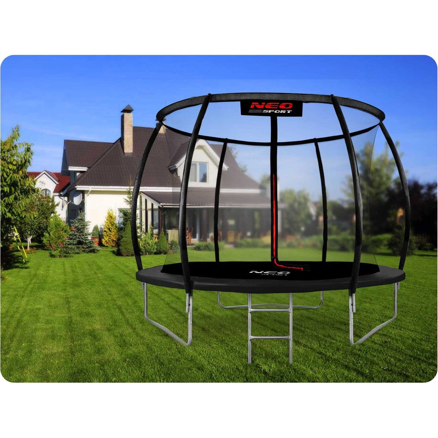 Profile trampoline 312 cm with inner safety net from Neo-Sport