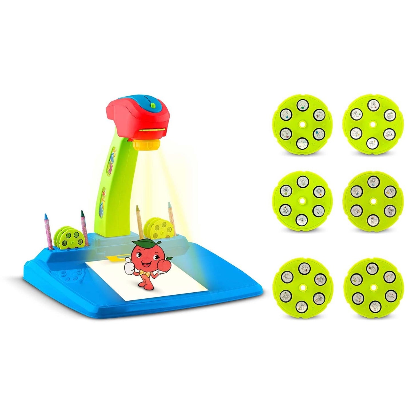 Projector for drawing training Ricokids 772001 - blue