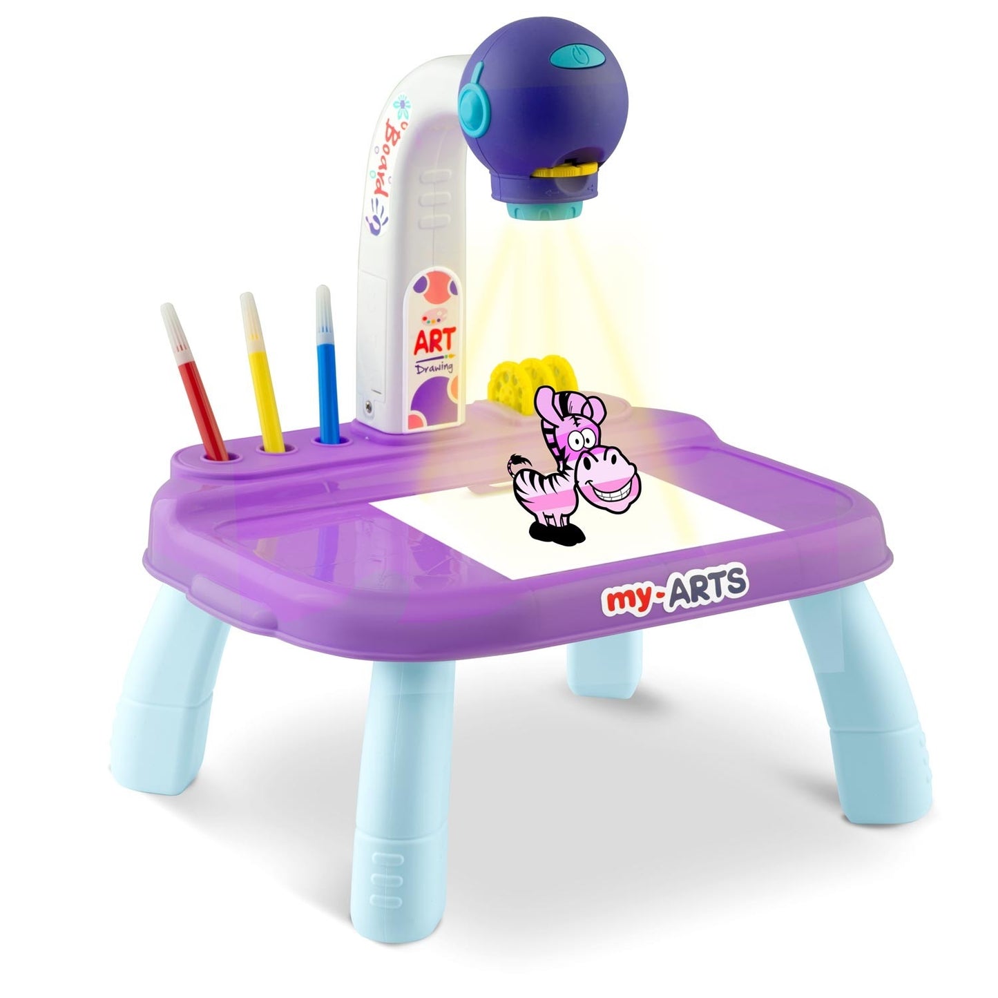 Projector for learning to draw Ricokids 773700 - Purple