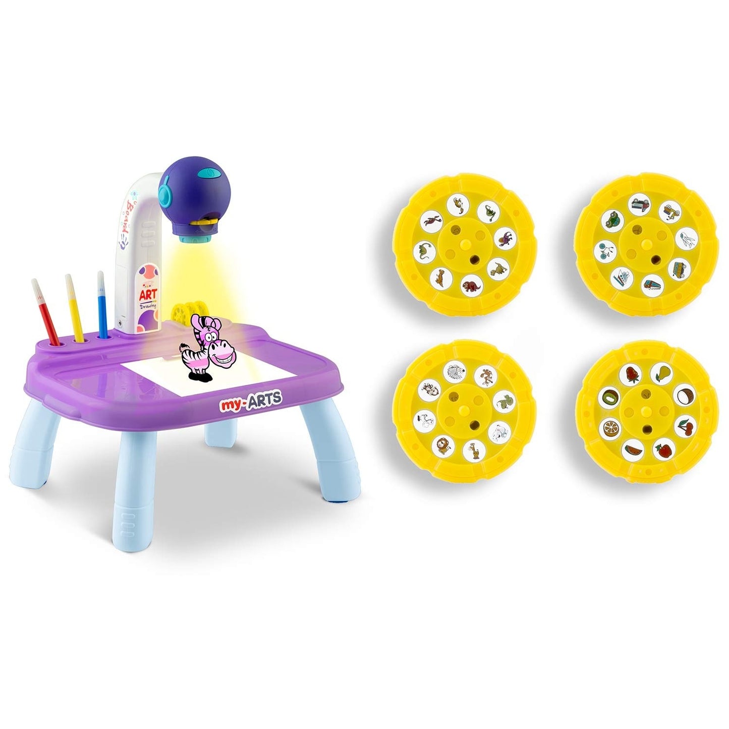 Projector for learning to draw Ricokids 773700 - Purple