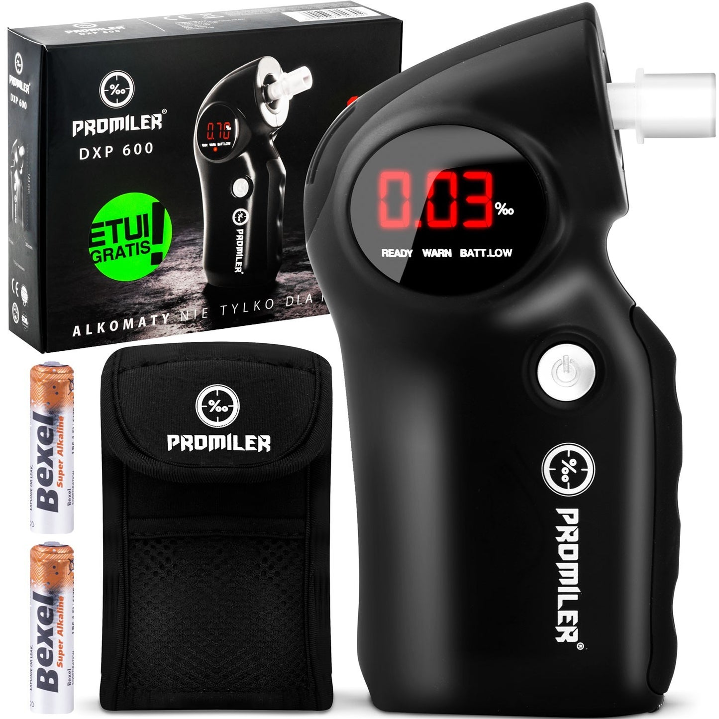 Promiler DXP-600 semiconductor breathalyzer