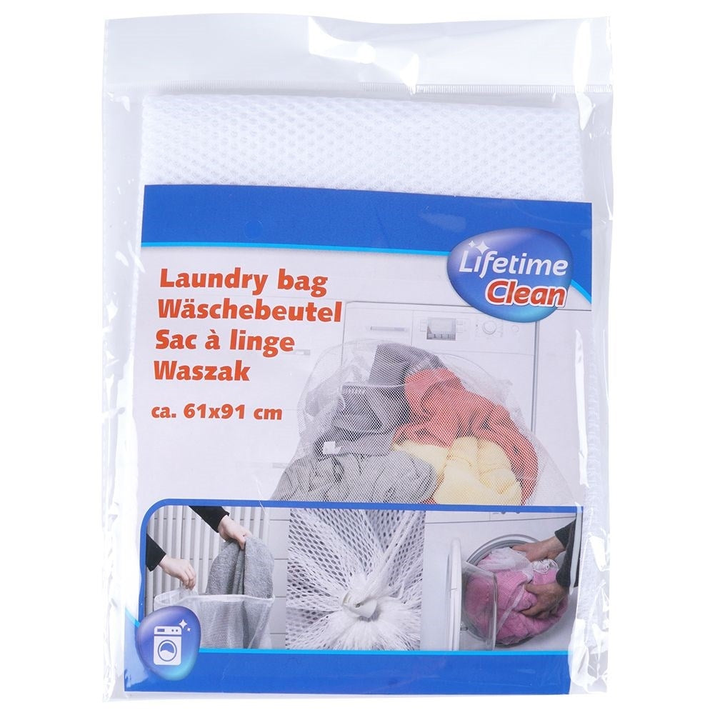 Protect bras and delicate fabrics with a practical laundry bag
