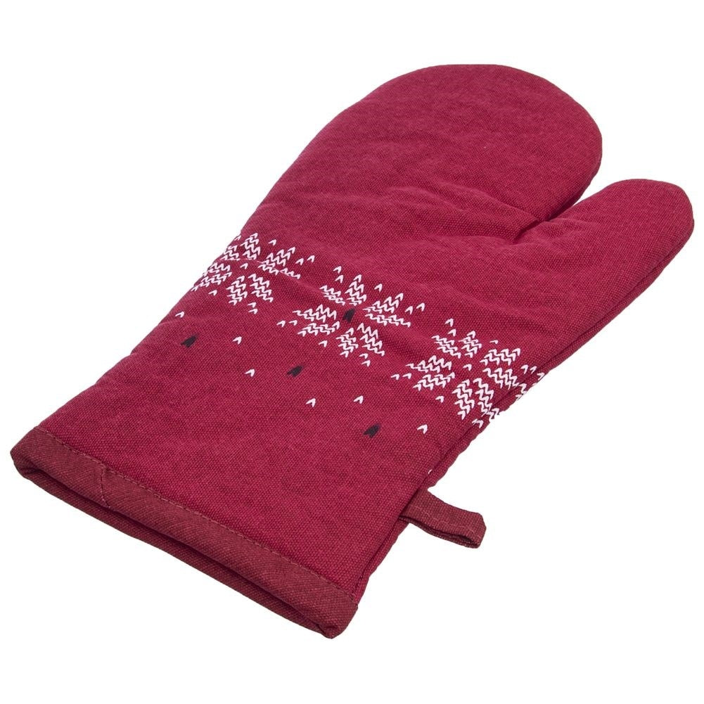 Protective cotton glove with hanging loop and magnet