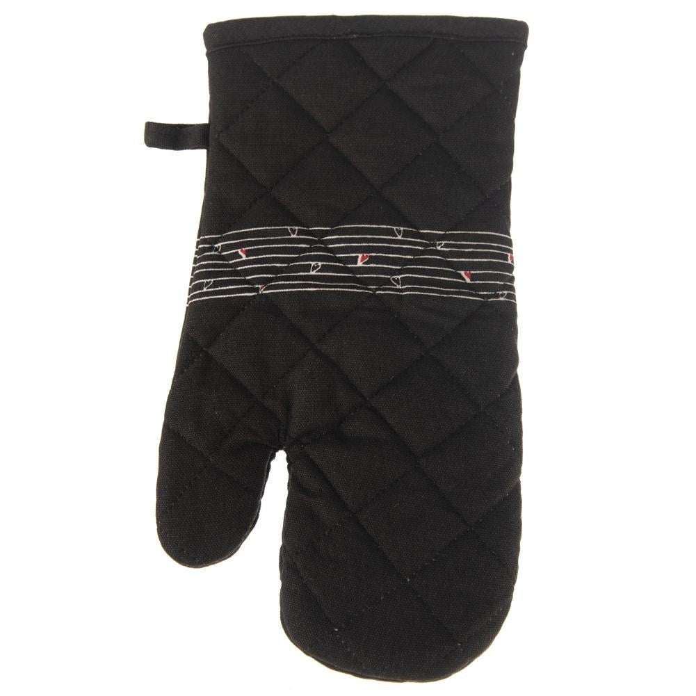 Protective cotton glove with hanging loop and magnet