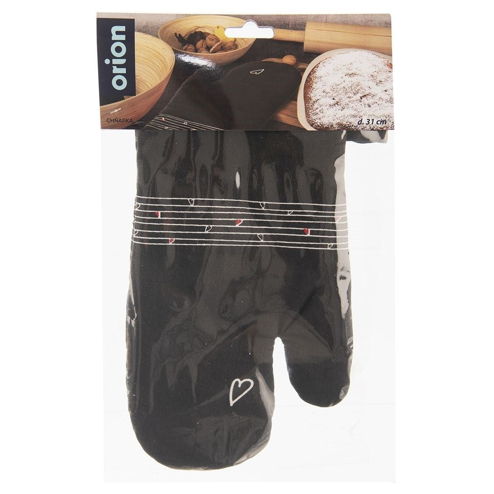 Protective cotton glove with hanging loop and magnet