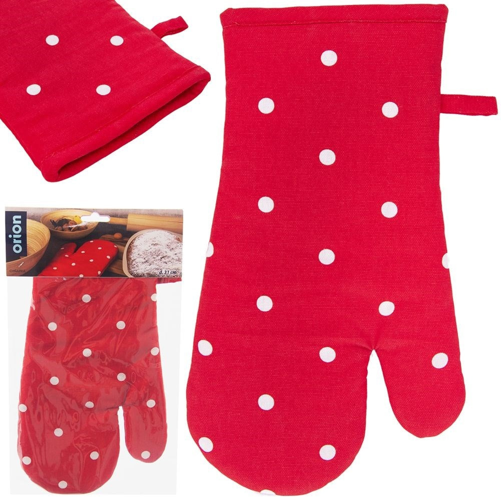 Protective cotton glove with hanging loop and magnet