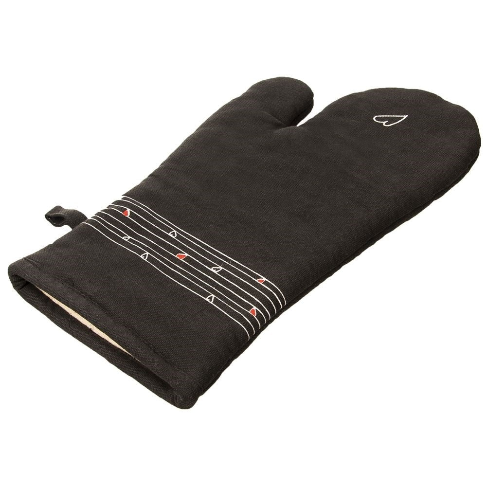 Protective cotton glove with hanging loop and magnet