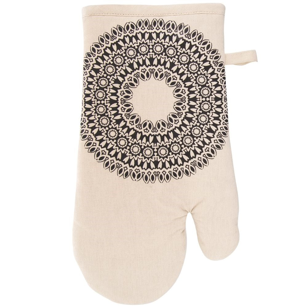 Protective cotton glove with magnet and hanging loop