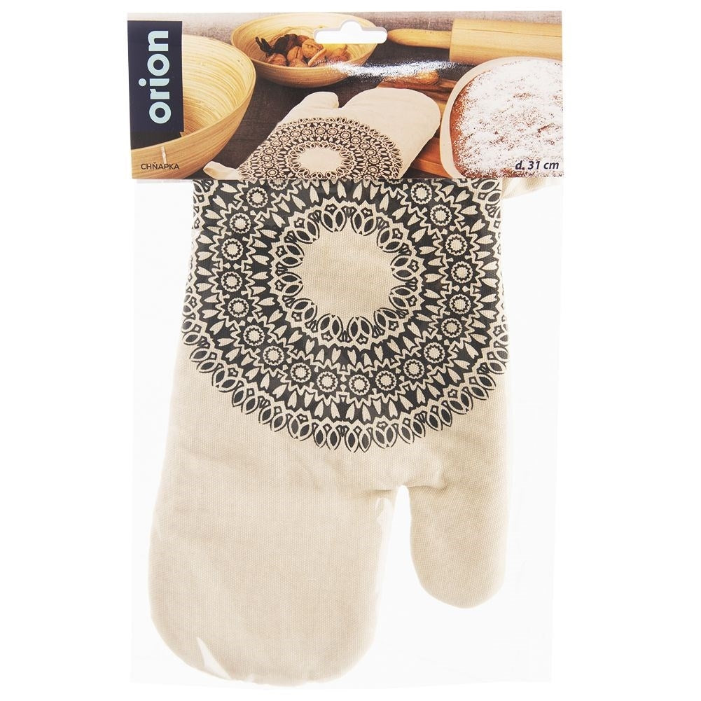 Protective cotton glove with magnet and hanging loop