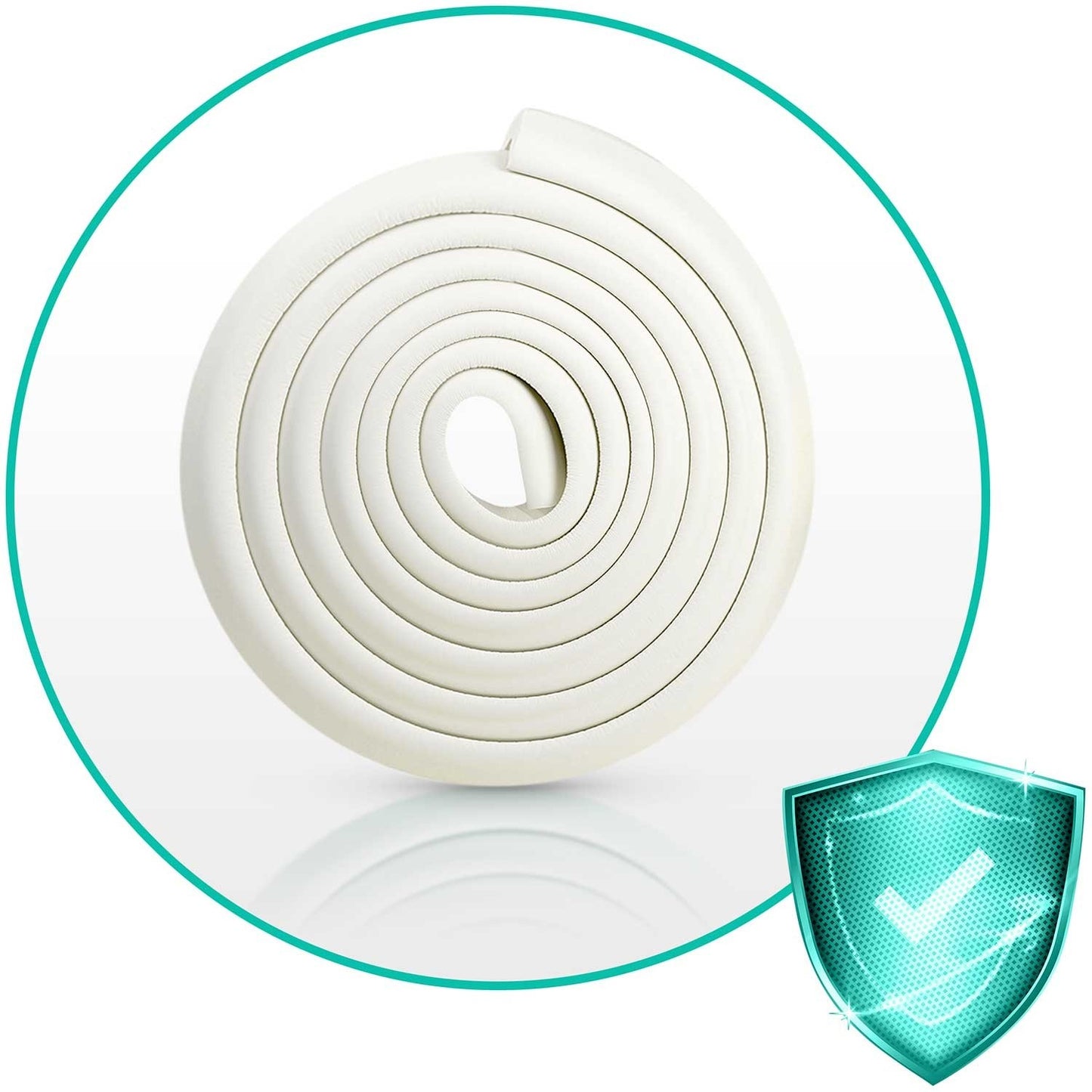 Protective foam tape Ricokids 798710 white 6 m
