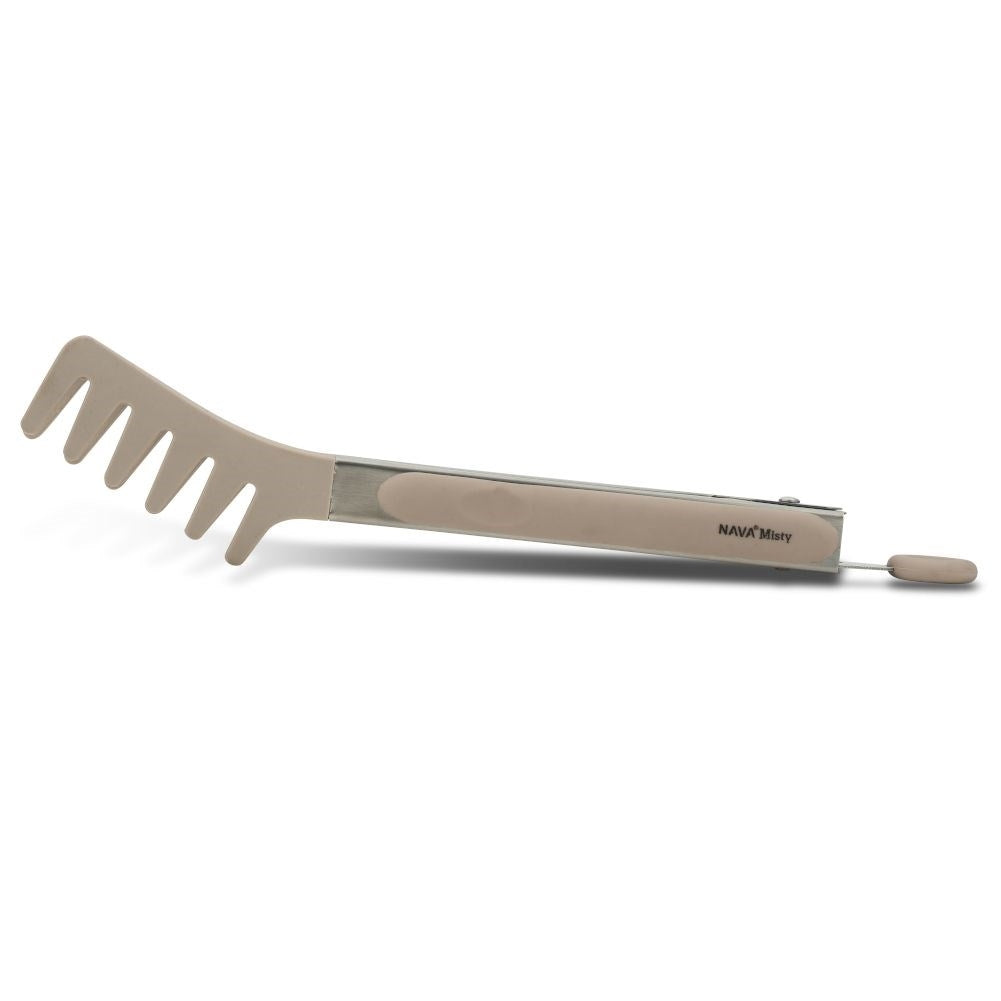 Protective kitchen tongs for gentle handling of spaghetti and salad