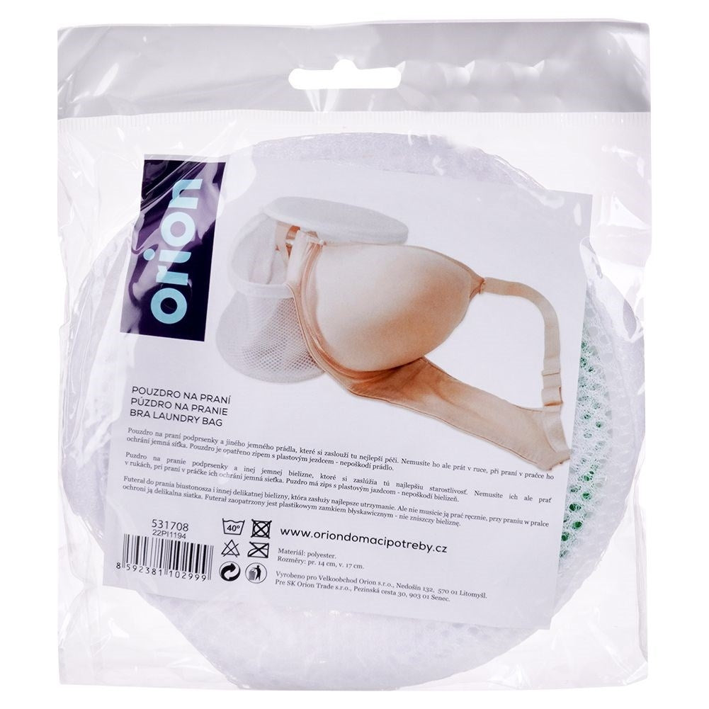 Protective net for delicate clothes with plastic zipper