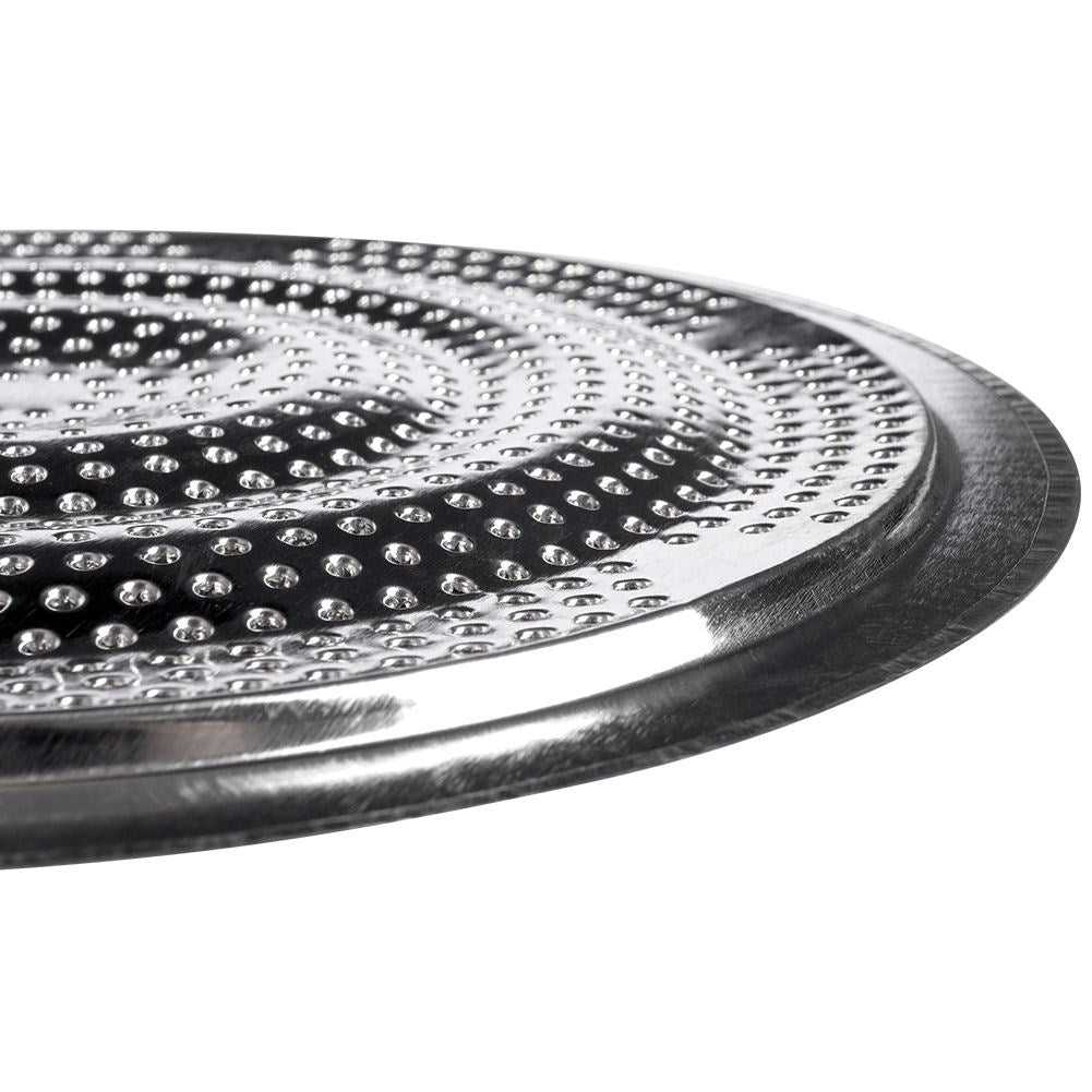 Protective plate for gas stove in stainless steel with wooden handle