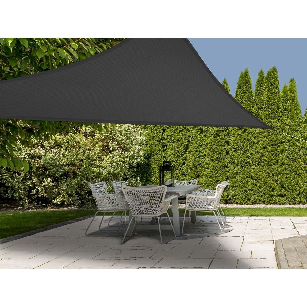 Protective sun sail for garden, balcony and picnic
