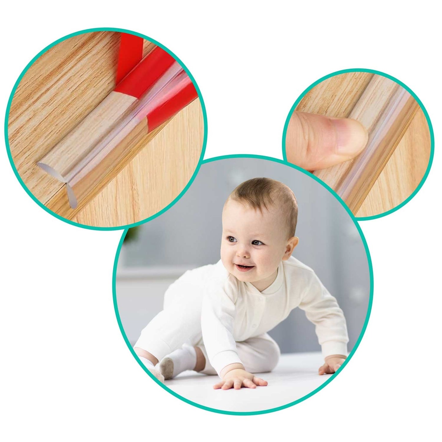 Protective tape for corners 3 m Ricokids RK-988