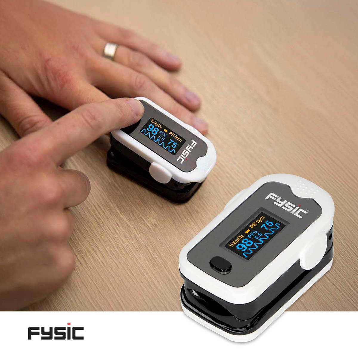 Pulse Oximeter with OLED Display, Fast & Accurate Readings