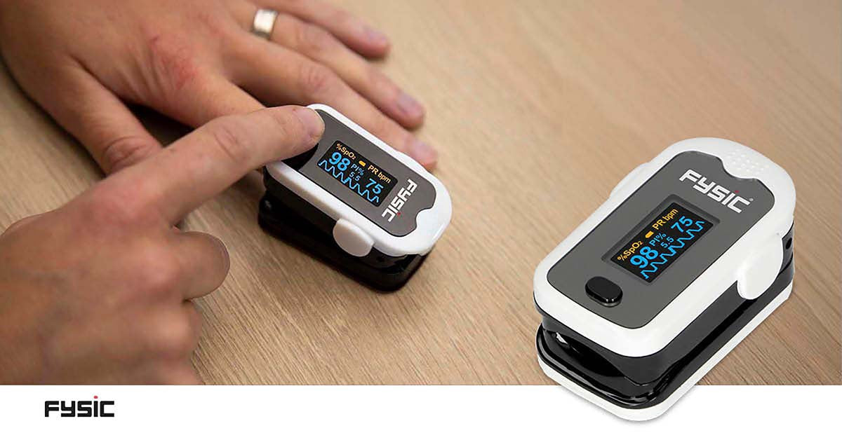 Pulse Oximeter with OLED Display, Fast & Accurate Readings
