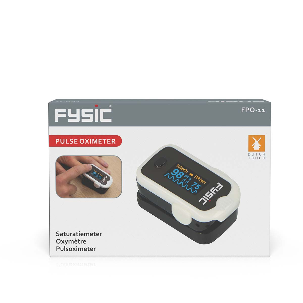 Pulse Oximeter with OLED Display, Fast & Accurate Readings