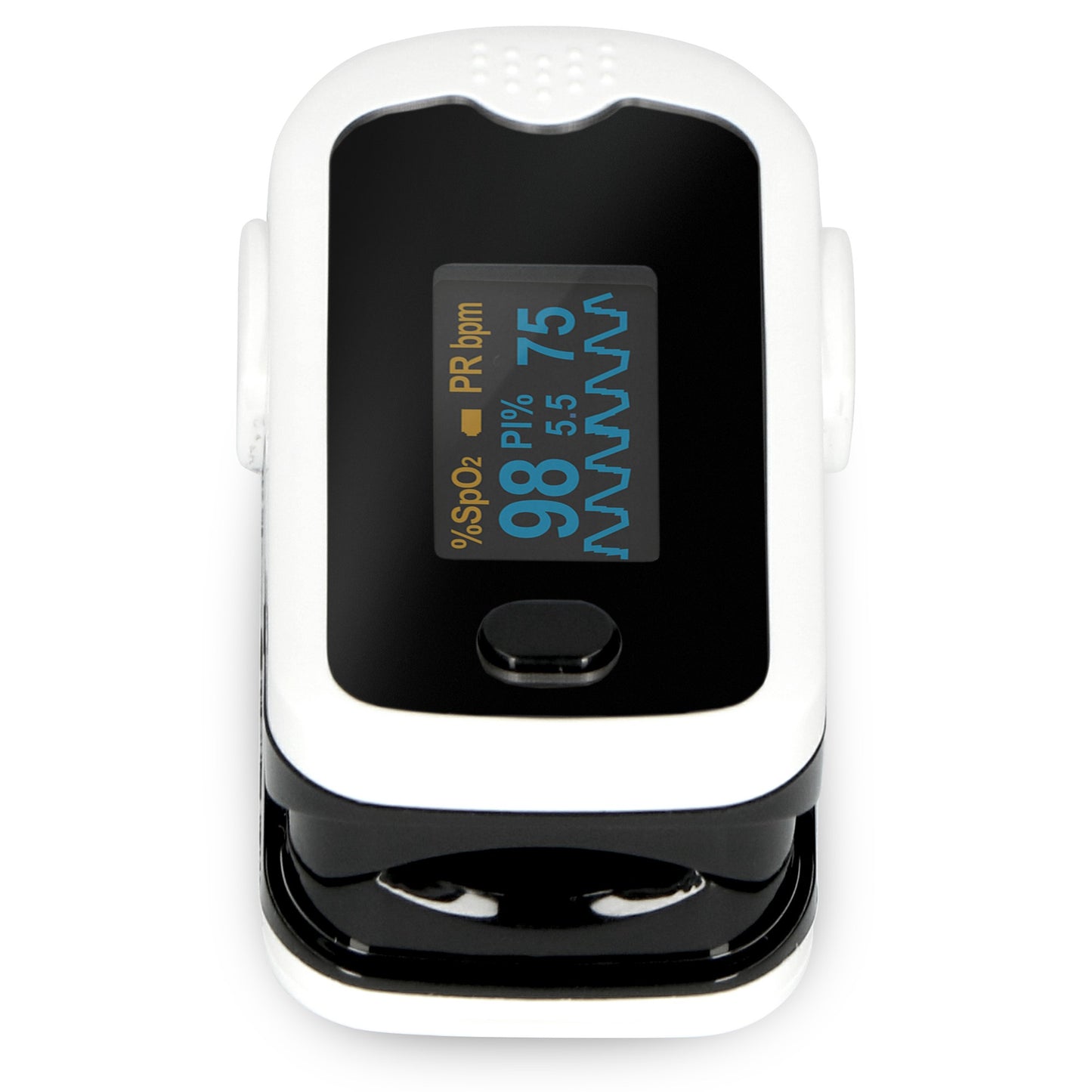 Pulse Oximeter with OLED Display, Heart Rate & SpO2 Measurement