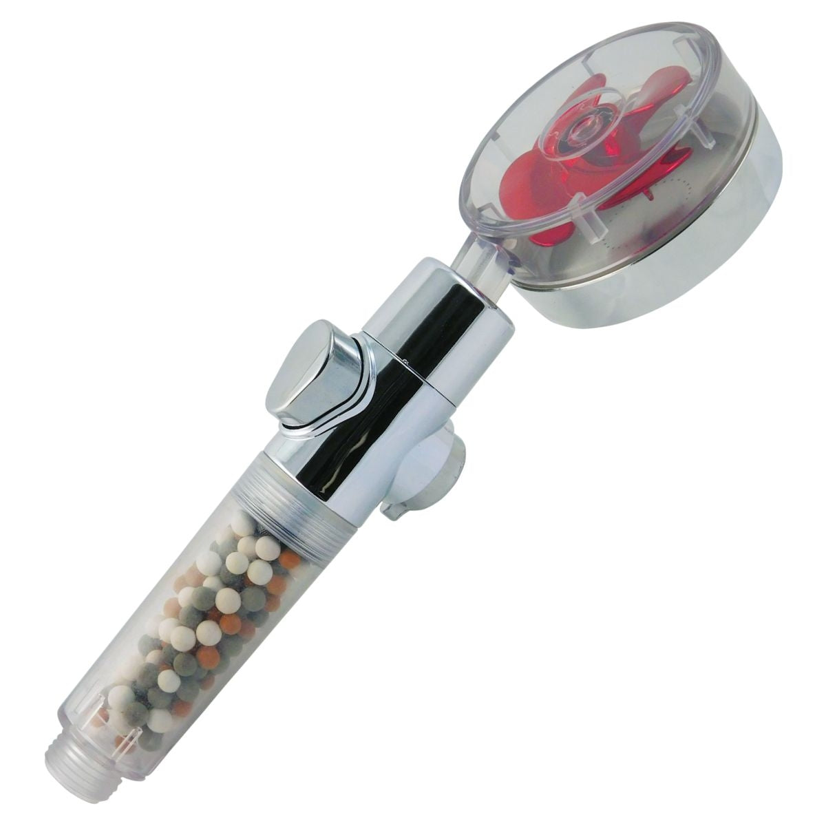 Pure Shower - Jetstream Filter Shower Head - Red