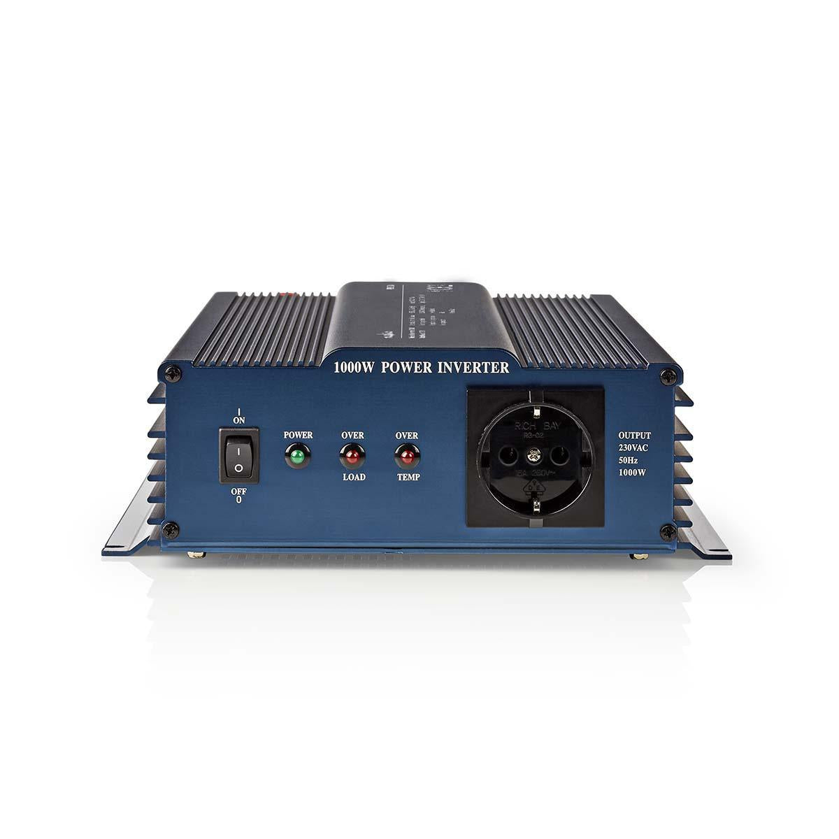 Pure Sine Wave Power Inverter, 1000W, 24V to 230V AC