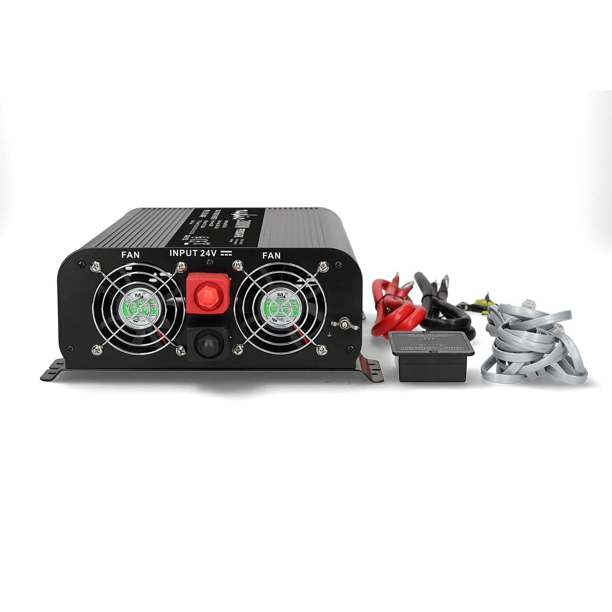 Pure Sine Wave Power Inverter, 2000W, 24V DC to 230V AC