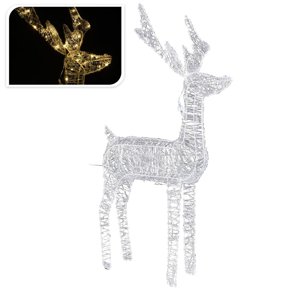 Pure with 120 LED lights - Perfect for indoor and outdoor Christmas decoration
