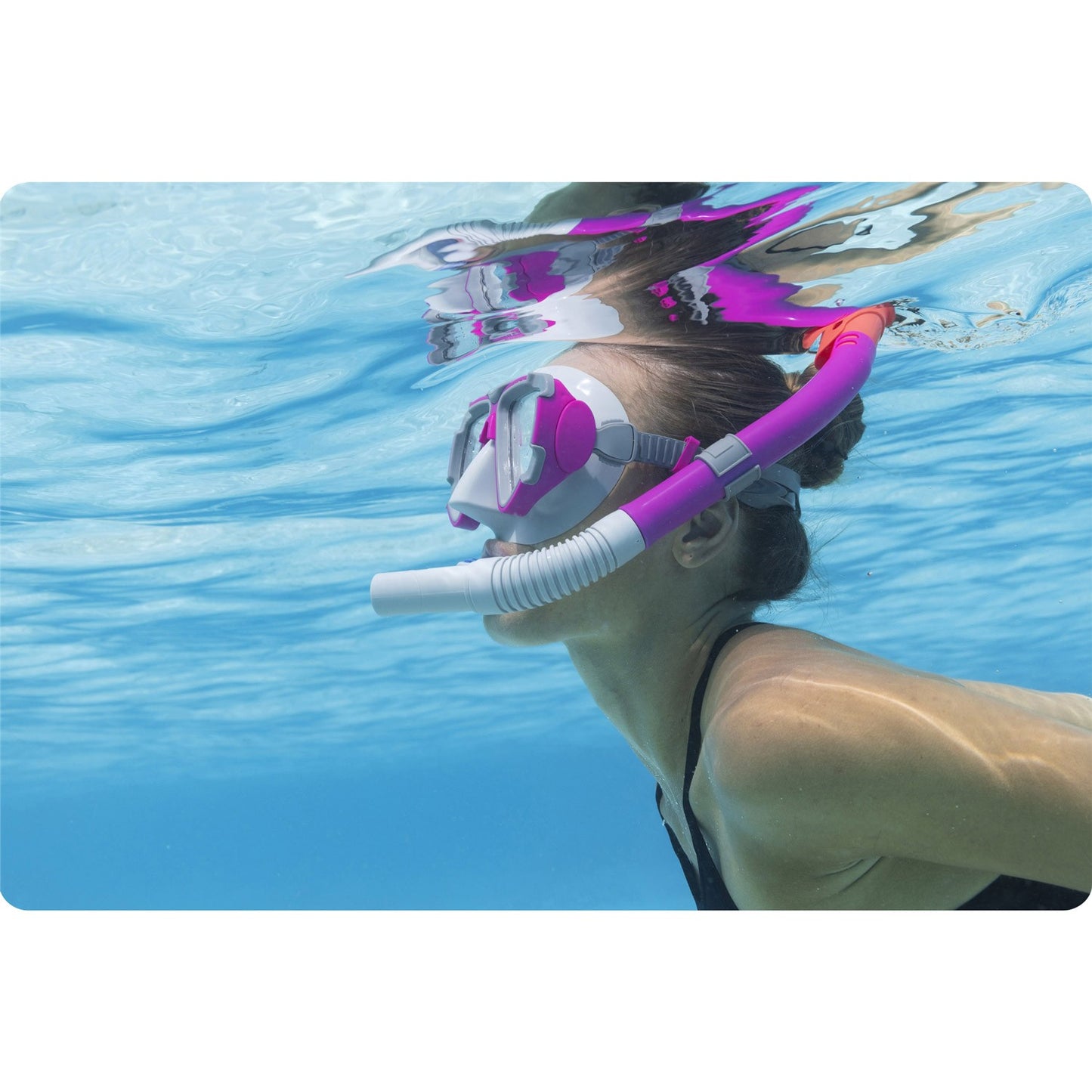 Purple Bestway 24029 diving set