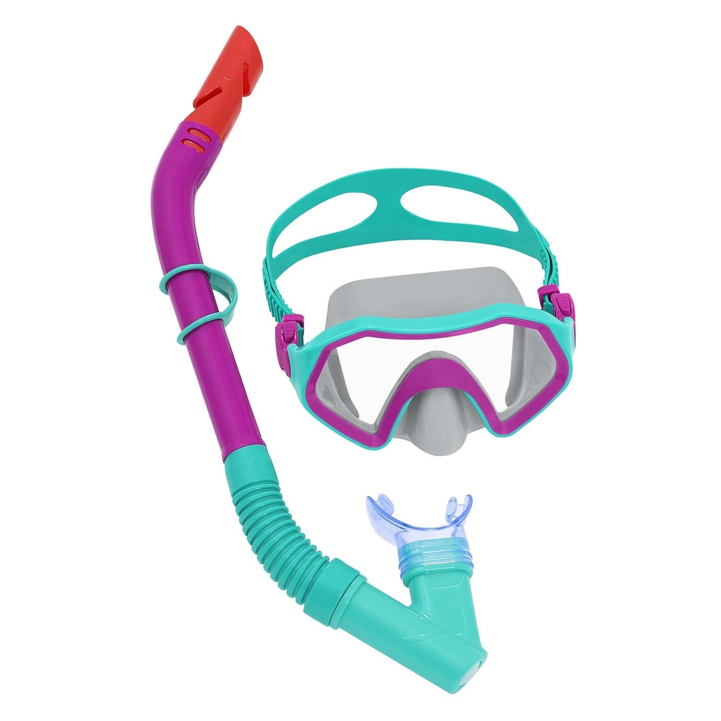 Purple and turquoise Bestway 24025 diving set