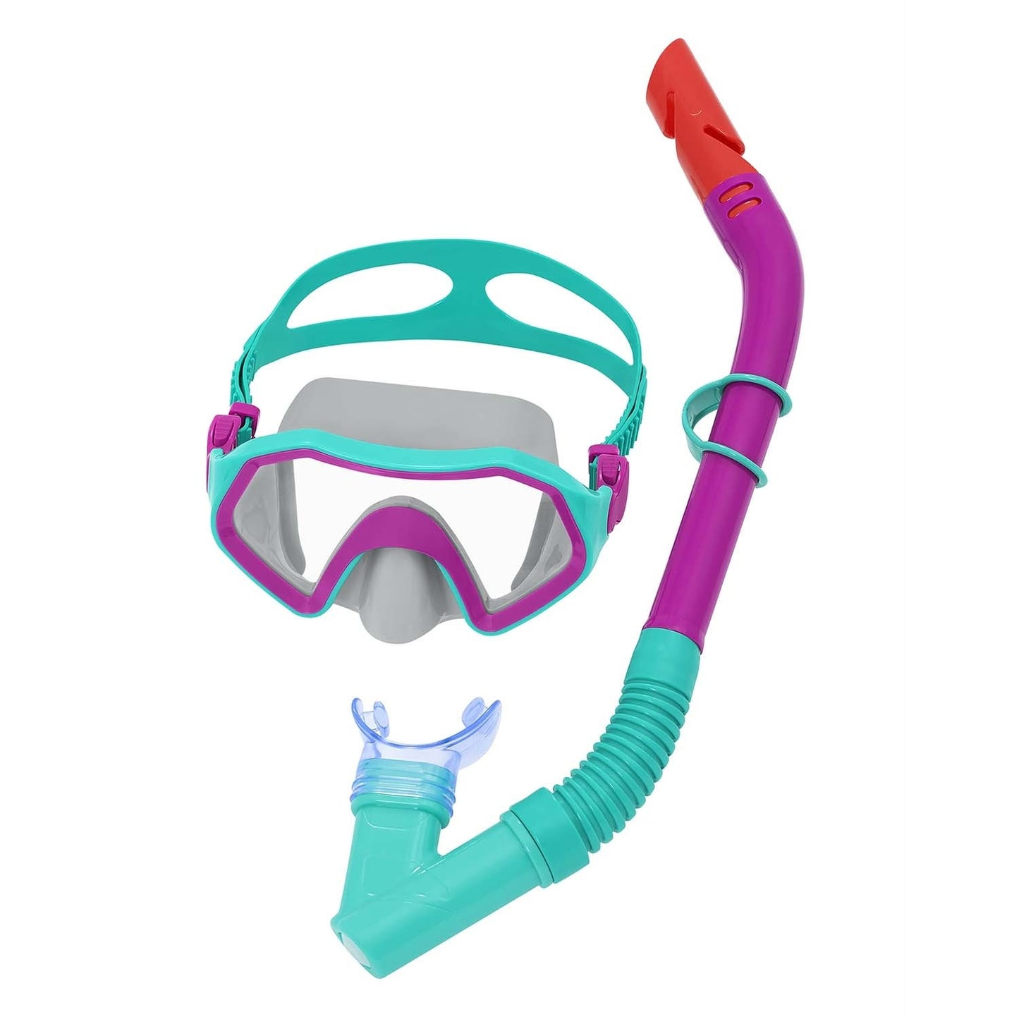 Purple and turquoise Bestway 24025 diving set