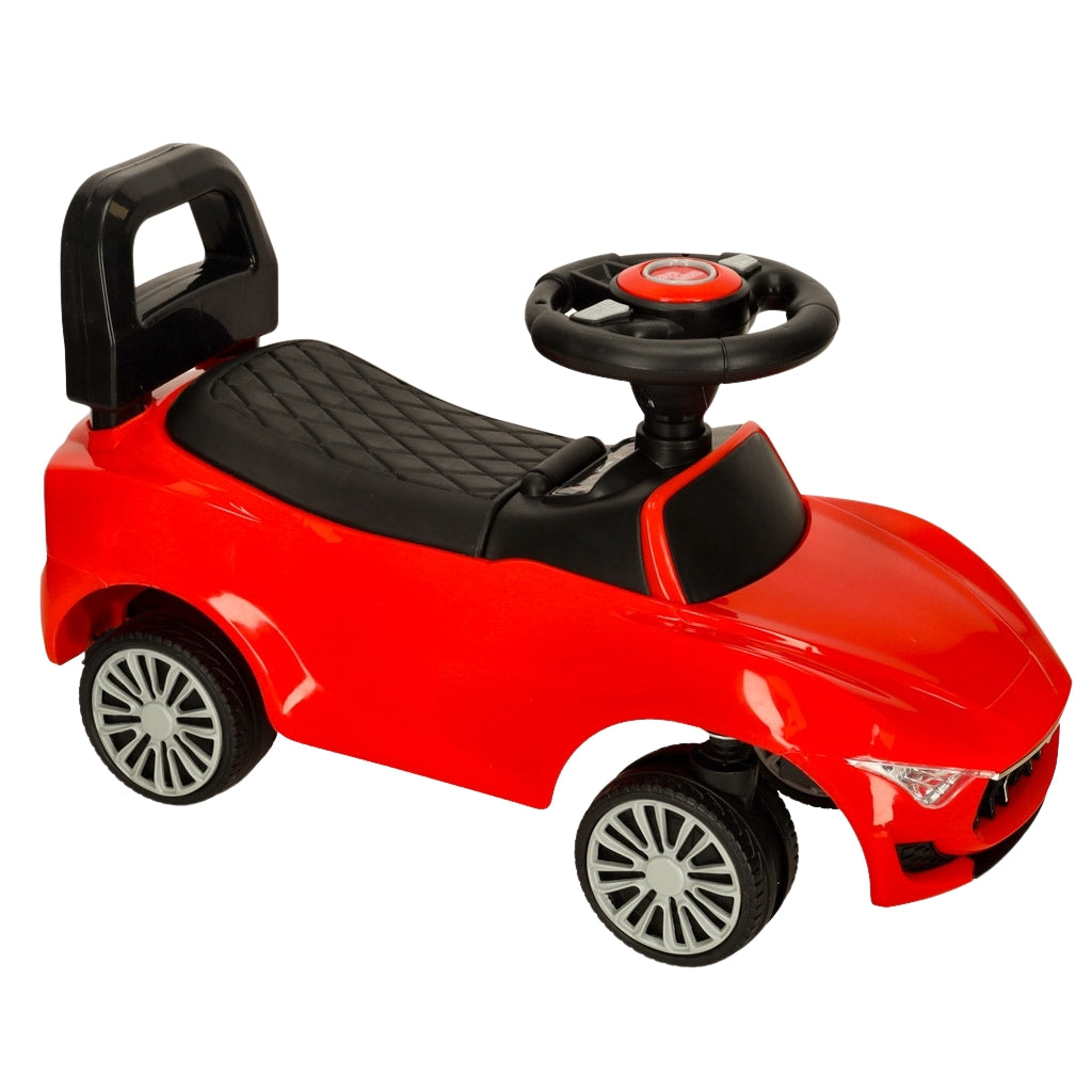 Push car rider with sound and lights red