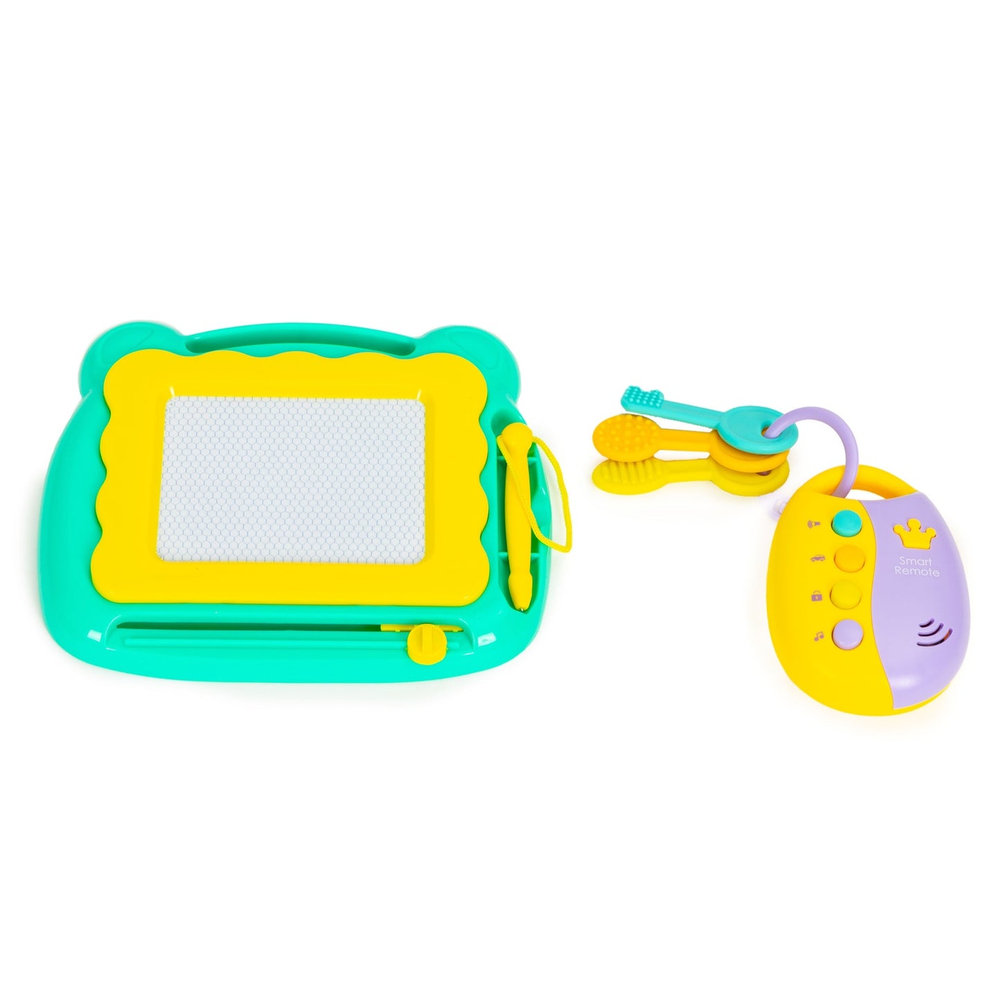 Pusher walker for children, an interactive ride-on with description and sounds