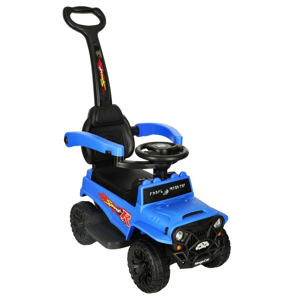 Push ride off-road car with sound and lights blue